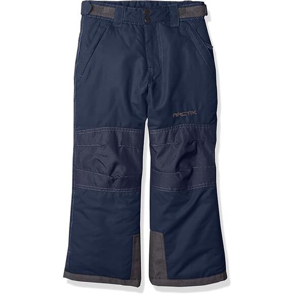 Arctix Kids Snow Pants With Reinforced Knees And Seat, Dark Blue , Medium - Picture 1 of 8